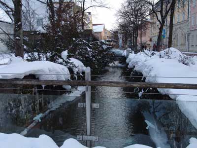 Bad W�rishofen im Schnee