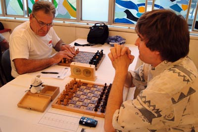 1. Runde Sago Blagojevic - Dieter Bischoff