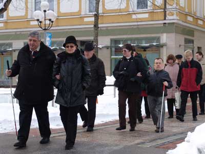 ...auf dem Weg zum Spielsaal