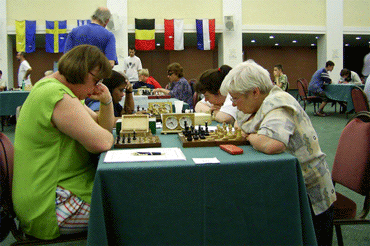 Elisabeth Fries gewinnt gegen die Litauerin Skerute