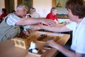 1. Runde Kaiser gegen Bischoff