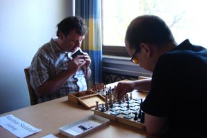 1. Runde Steinhart gegen Müller, Oliver