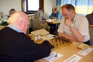 5. Runde Mller, Manfred gegen Pinow