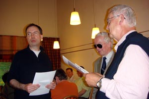 Der neue internationale offene deutsche Meister Andreas Ilic