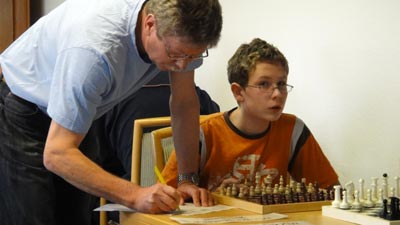 Mirko mit seinem Vater