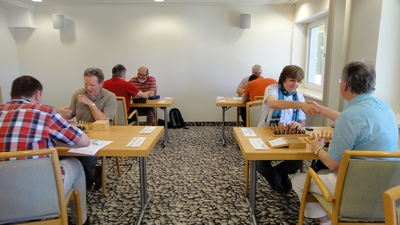 Blick in den Turniersaal "Am Kirschbaum"