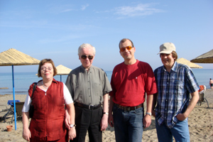 Christine und Ludwig Beutelhoff, Oliver Mller und Dieter Bischoff