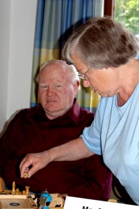 Manfred M�ller und seine Ehefrau Hildegard