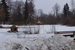Kurpark im Schnee