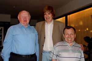 Die drei Erstplazierten: D. Bischoff, M. Müller, T. Lindenmair