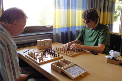 Runde 4 Ellinger gegen Riegler