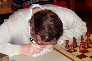 J�rgen Pohlers verlor seine Partie