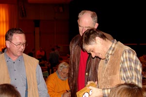 Manfred Trescher, Heinz Engl und Trainer Detlef Neukirch